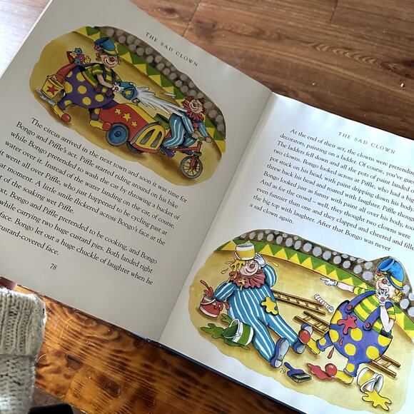 Vintage 2000 Bedtime Stories For Boys Hardcover Oversized Lap Book - Picture 8 of 12